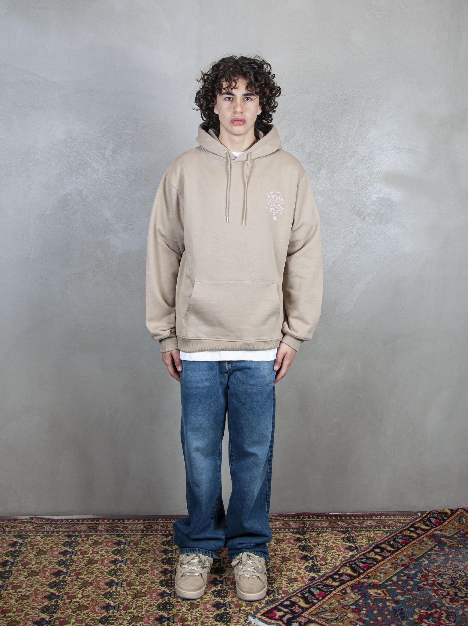 Drôle De Monsieur Felpa Le Hoodie Slogan Vignes HO175-CO127 BG Drôle De Monsieur 