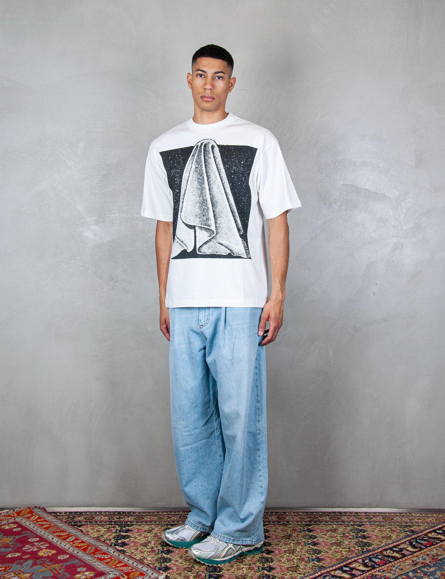 >Drapery tee 13TS004 WHITE TTT 