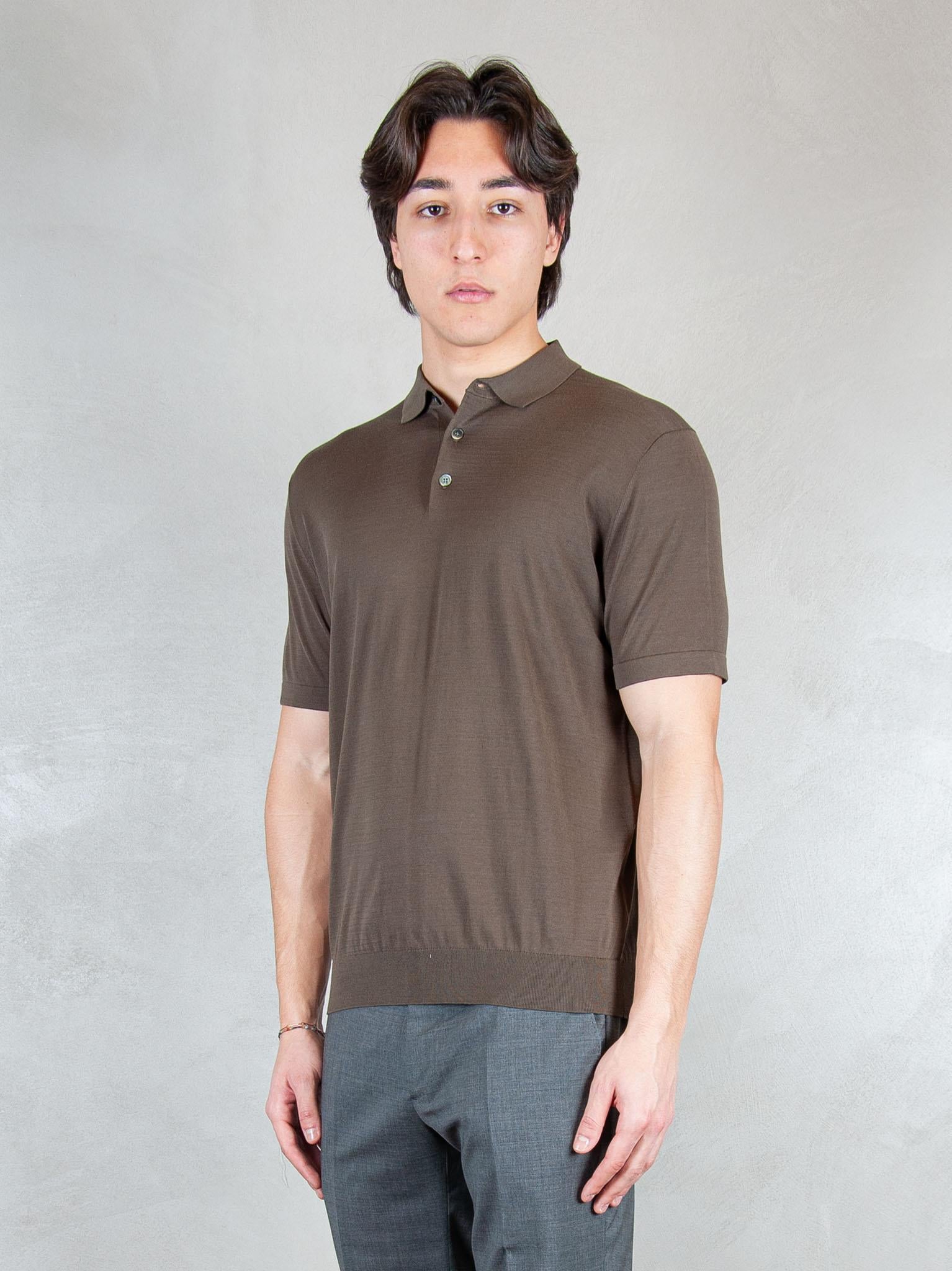 Raphael1966 Maglia Polo Cotone Egiziano DK17037 MORO Raphael - Dkt 