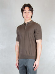 Raphael1966 Maglia <BR/>Polo Cotone Egiziano DK17037 MORO Raphael - Dkt 