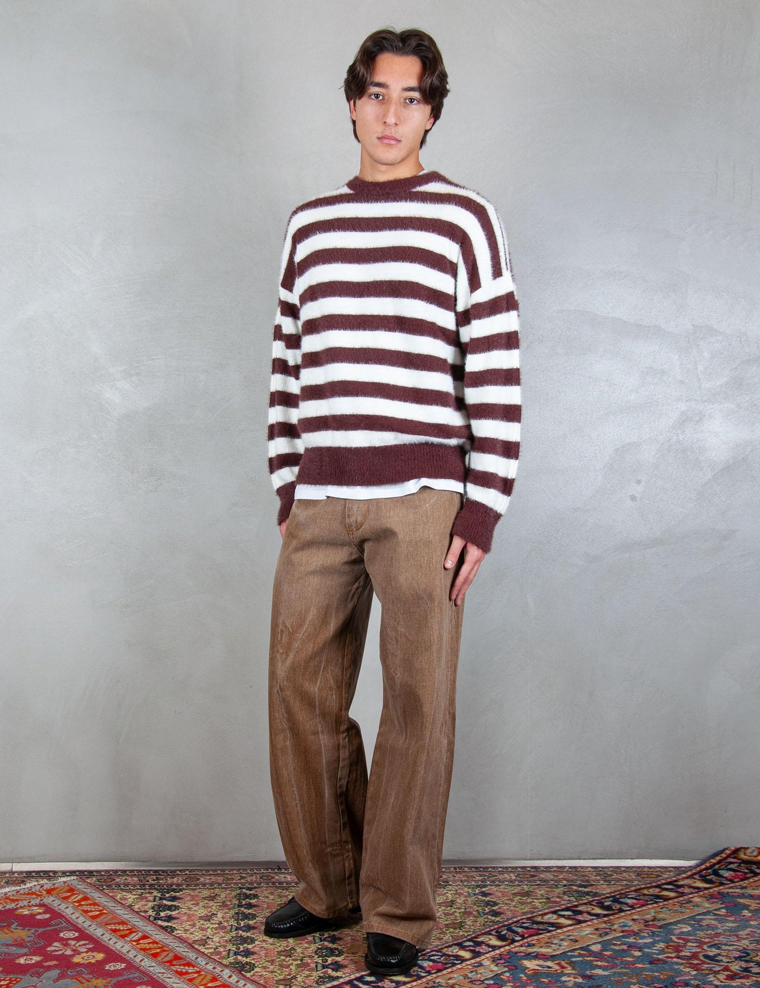 >Striped Crewneck AB23 1501 Hi Five 