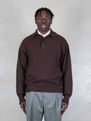 Hi Five Maglia <BR/>Hongdae Polo HONGDAE POLO MARRONE Hi Five 