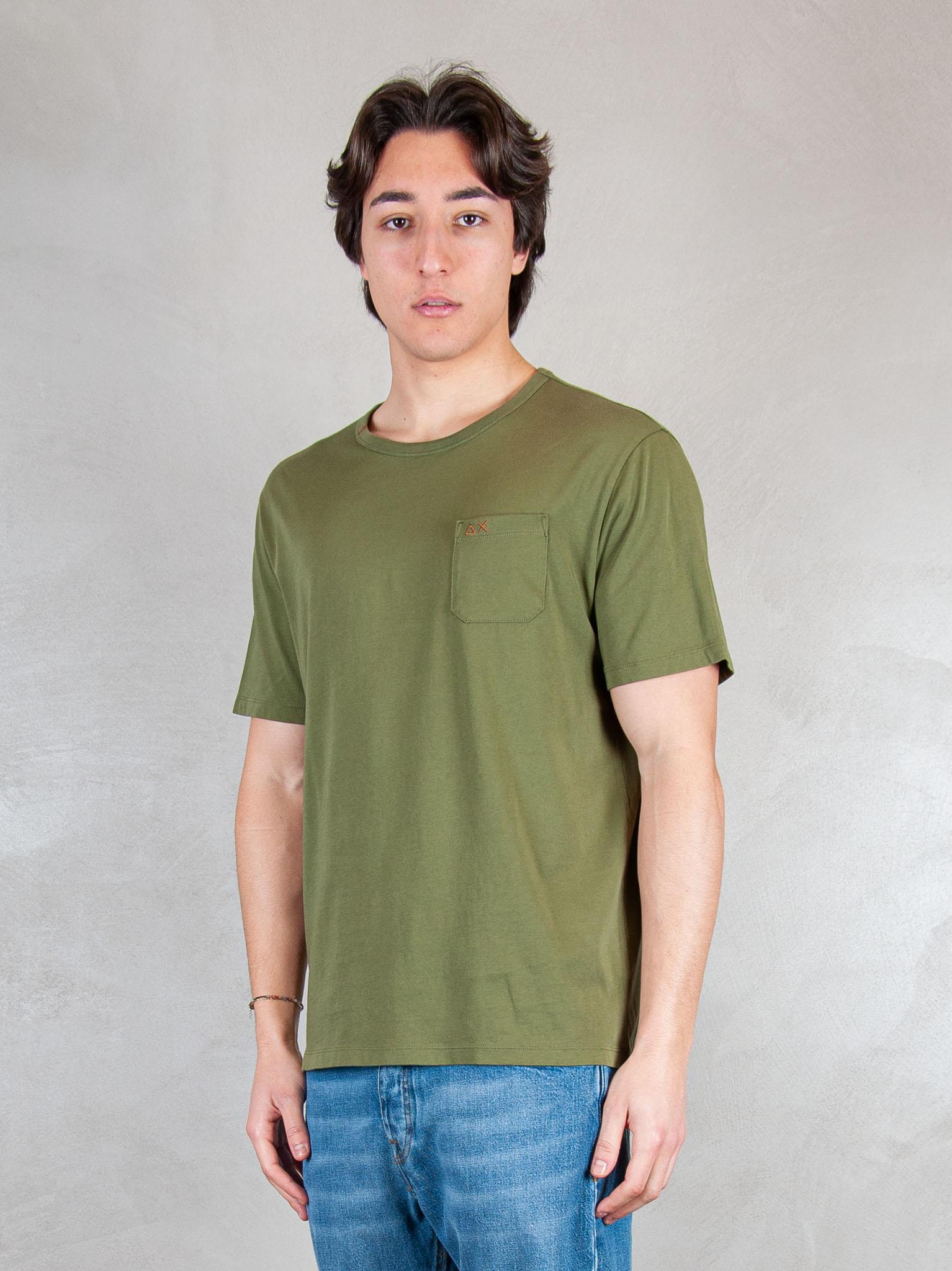 Sun68 T-shirt Taschino T36101 37 Sun68 