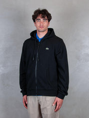 Lacoste <BR/>Felpa cappuccio con zip SH9809 031 Lacoste 