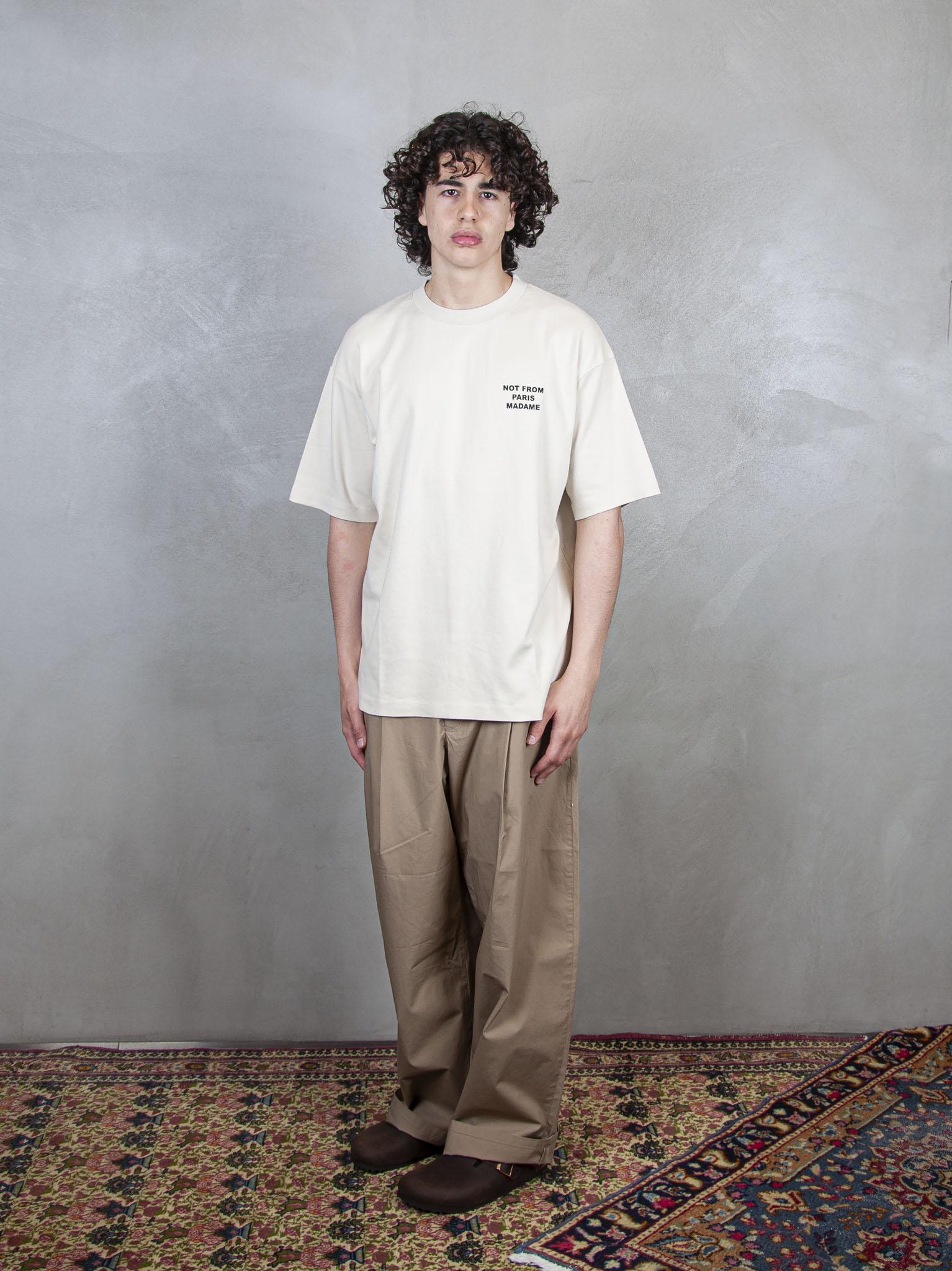 Le T-Shirt Slogan TS203-CO002 MT Drôle De Monsieur 
