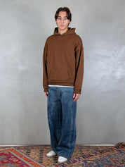 Hi Five Felpa <BR/>UA Hoodie UA-CPC MARRONE Hi Five 