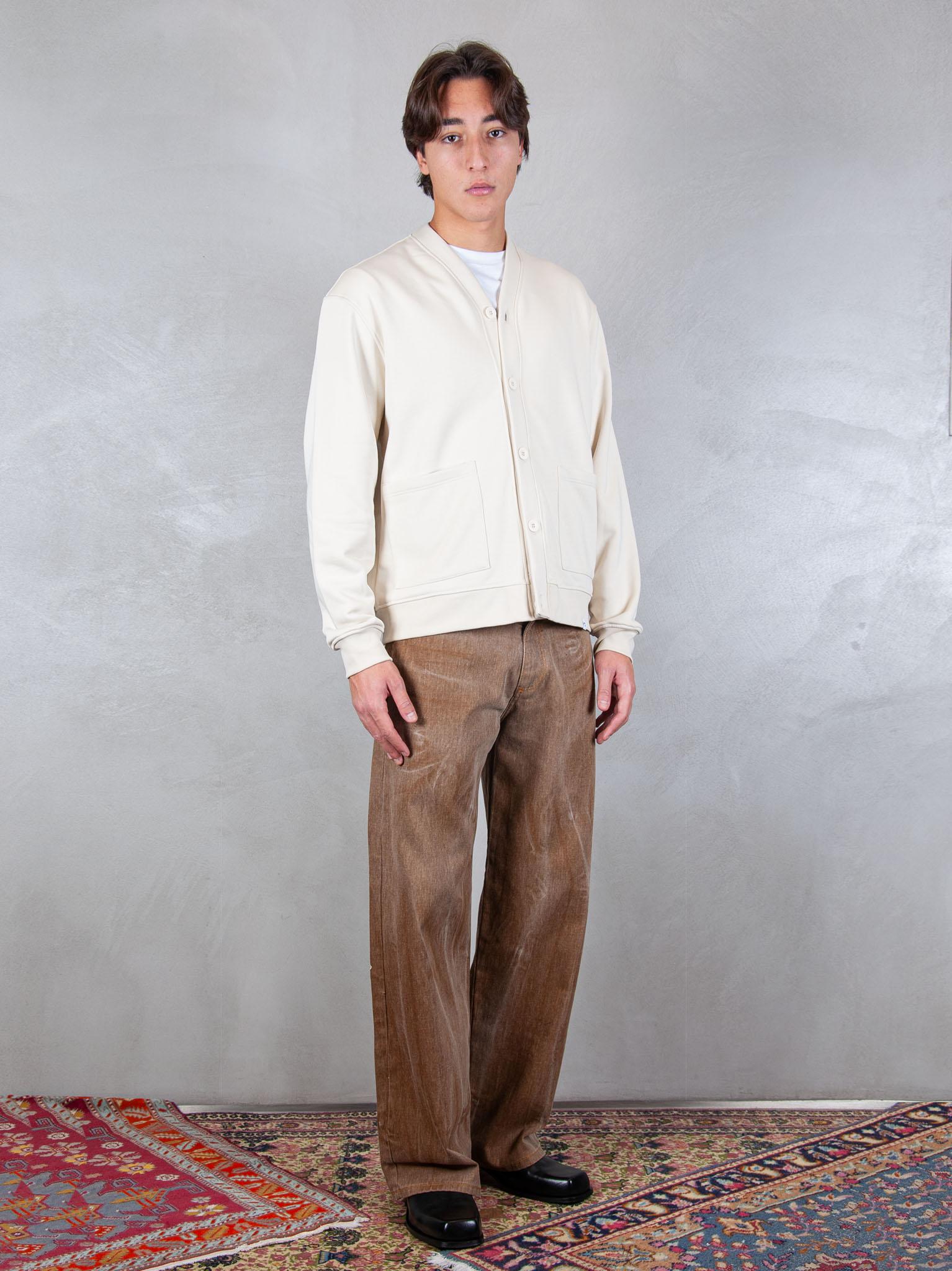 Woc felpa Seattle cardigan SW026FL BURRO WOC 