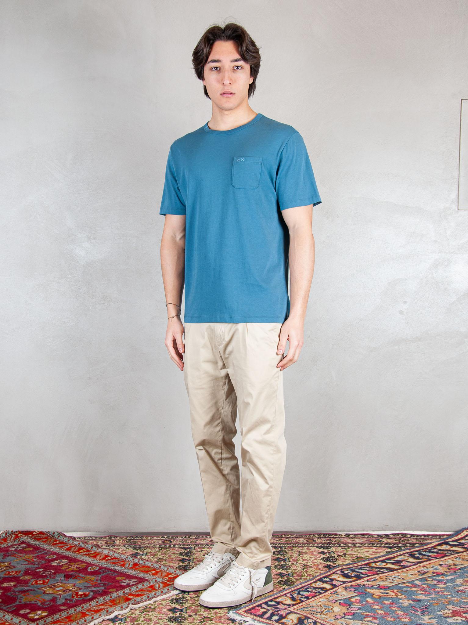 Sun68 T-shirt Taschino T36101 80 Sun68 