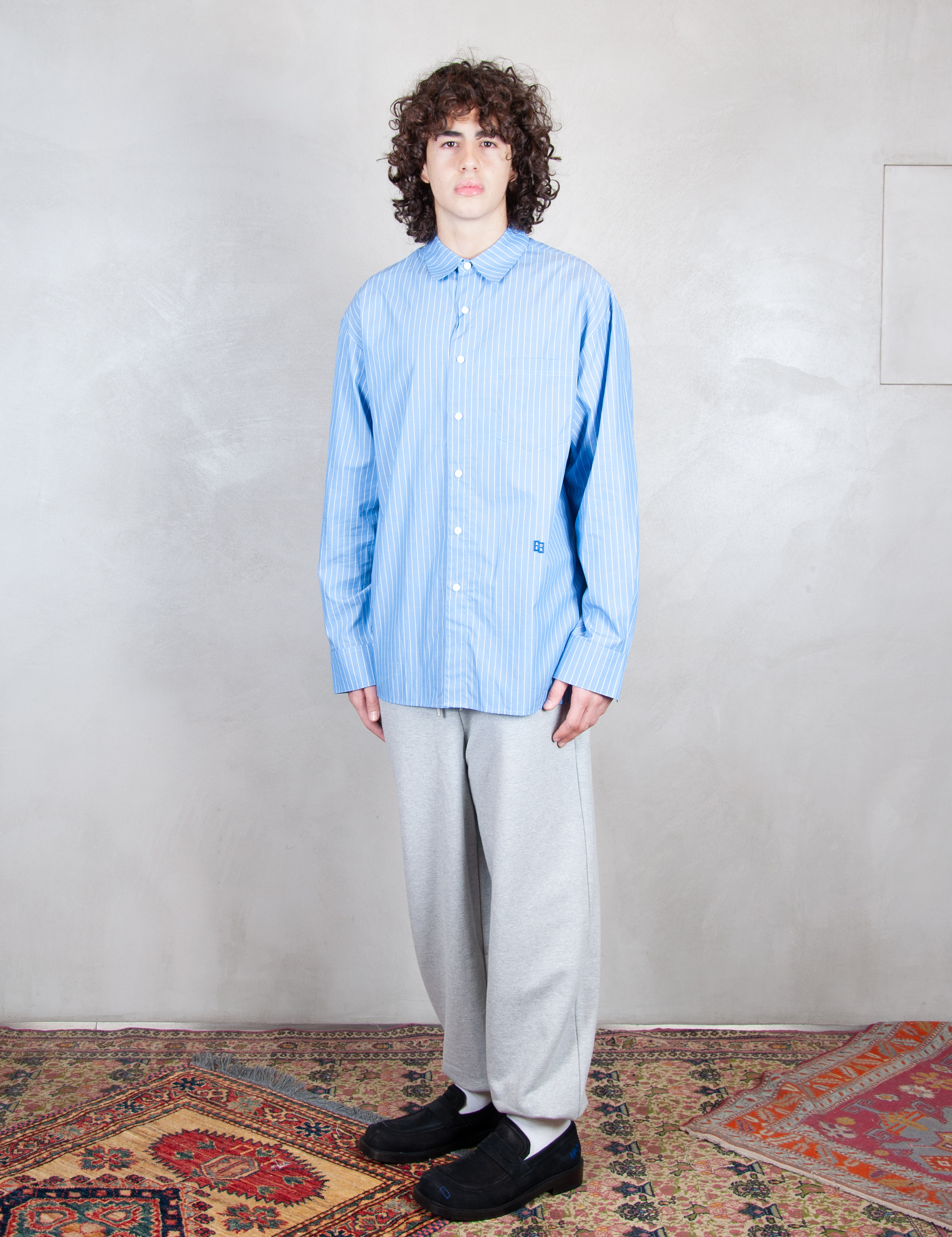 >Striped Shirt BMSGFYSH0101 ST-STRIPE Ader Error 