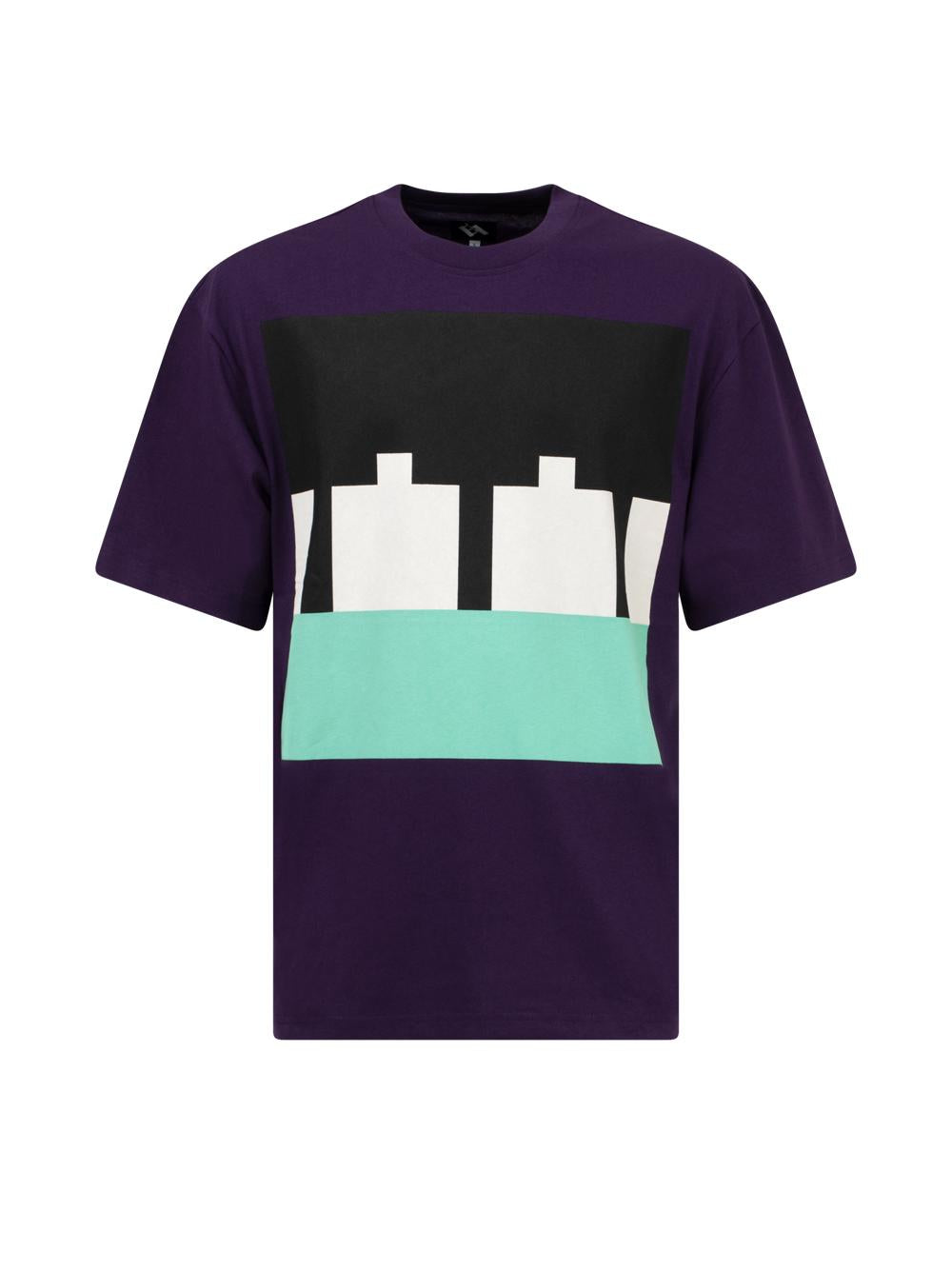TTT T-Shirt Block Logo 10TS003 PURPLE TTT 