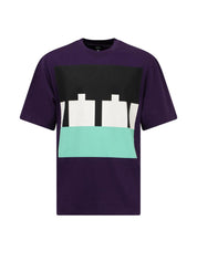 TTT T-Shirt <BR/>Block Logo 10TS003 PURPLE TTT 