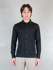 Raphael1966 Polo <BR/>Camicia Cotone Pima DK17109 NERO Raphael - Dkt 
