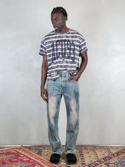 Acupuncture T-shirt <BR/>Acid Stripes ACID STRIPES STEEL GREY Acupuncture 