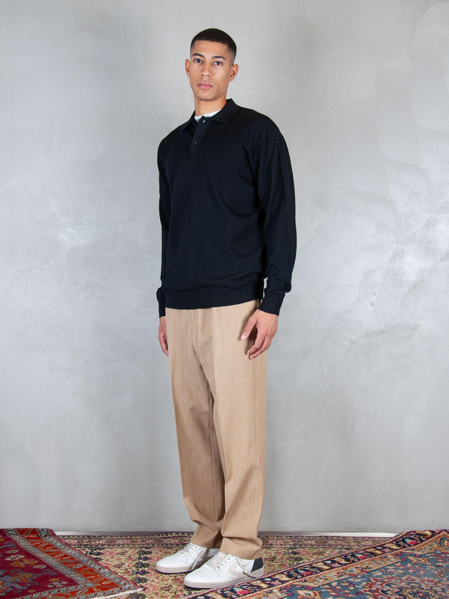 Diana Studio Maglia polo FW23SNI14 300 Diana Studio 