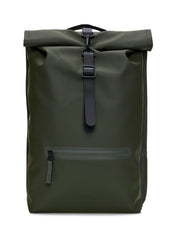 Rains zaino <BR/>Rolltop Rucksack ROLLTOP RCKSCK GREEN Rains 