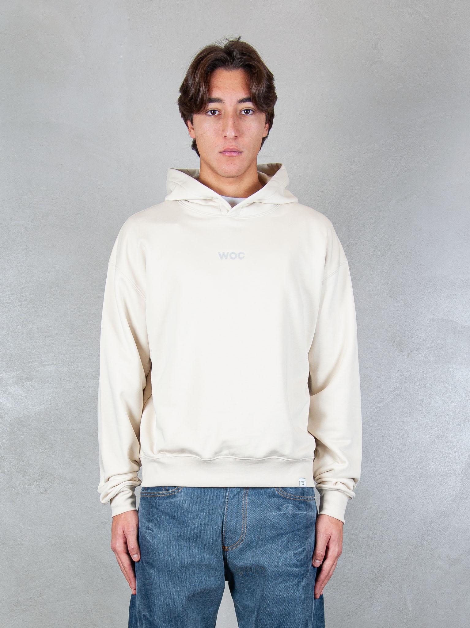 Woc felpa Phoenix hoodie SW037FL BURRO WOC 