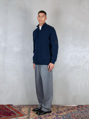 C.P. Company Maglia <BR/>Lambswool half zip KN709A-110149A 888 C.P. company 