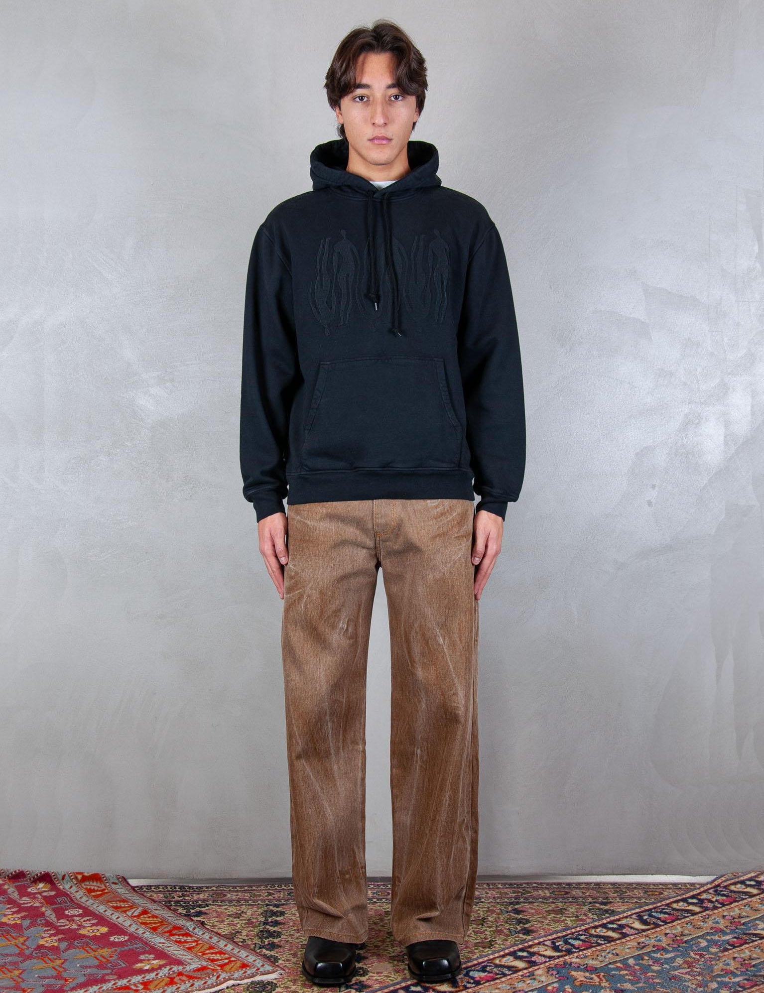 >Connected Guy hooded 54226 BLACK Parra 