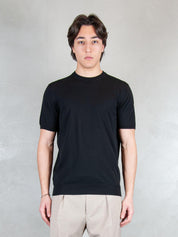 Raphael1966 Maglia <BR/>Tshirt Cotone Crepe DK17003 NERO Raphael - Dkt 