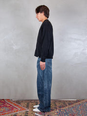 Woc felpa <BR/>Seattle cardigan SW026FL NERO WOC 