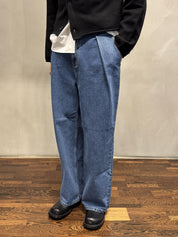 Ader Error Jeans <BR/>Pleats Denim BMSGFYJE0102 BL-BLUE Ader Error 