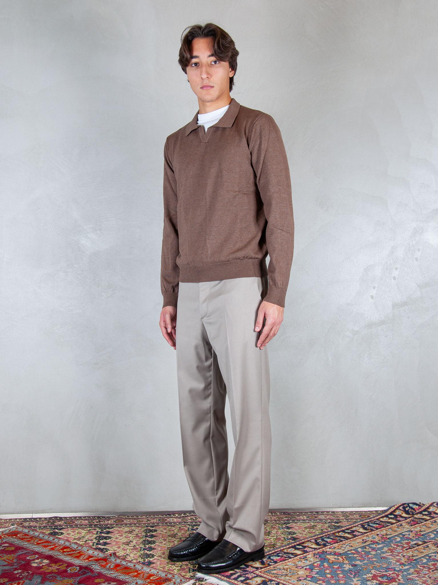 I'M Brian Maglia polo capri MA3413 MORO I'm Brain 