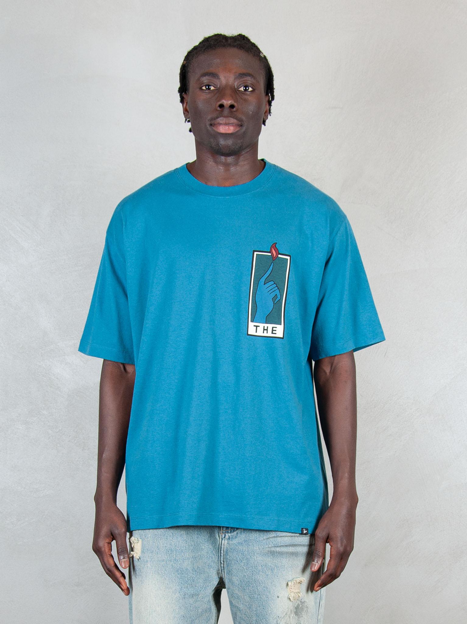 Parra T-shirt Hands of time 55285 BLUE Parra 