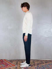 Lacoste <BR/>Maglione girocollo a trecce AH2924 XFJ Lacoste 