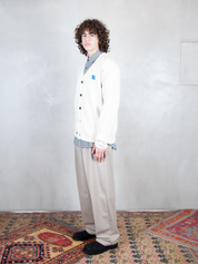 Ader Error Maglia <BR/>Regular Cardigan BMSGFYKT0702 OT-OATMEAL Ader Error 