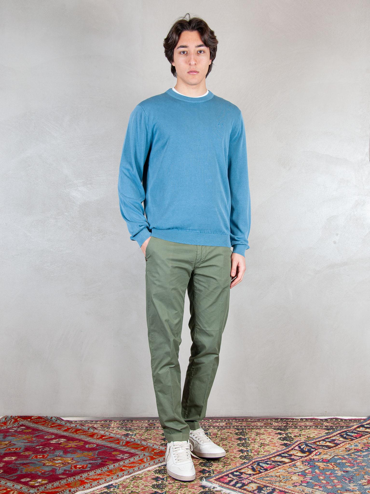 Sun68 Maglia Girocollo Stone Washed K36126 56 Sun68 