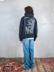 Public Possession felpa <BR/>What Happens Hoodie WHAT HAPPENS BLACK Public Possession 