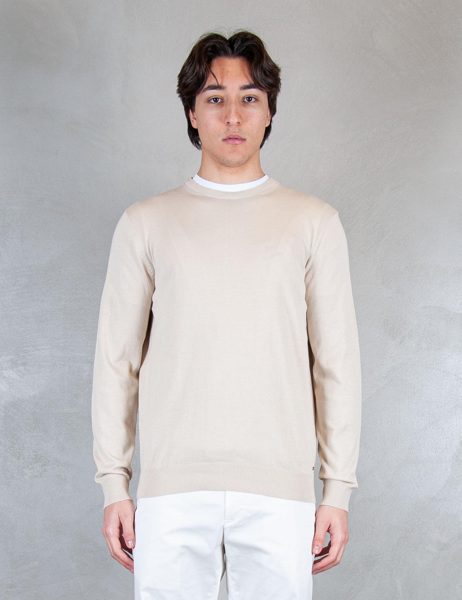 >Girocollo MK10001 BEIGE MarkUp 