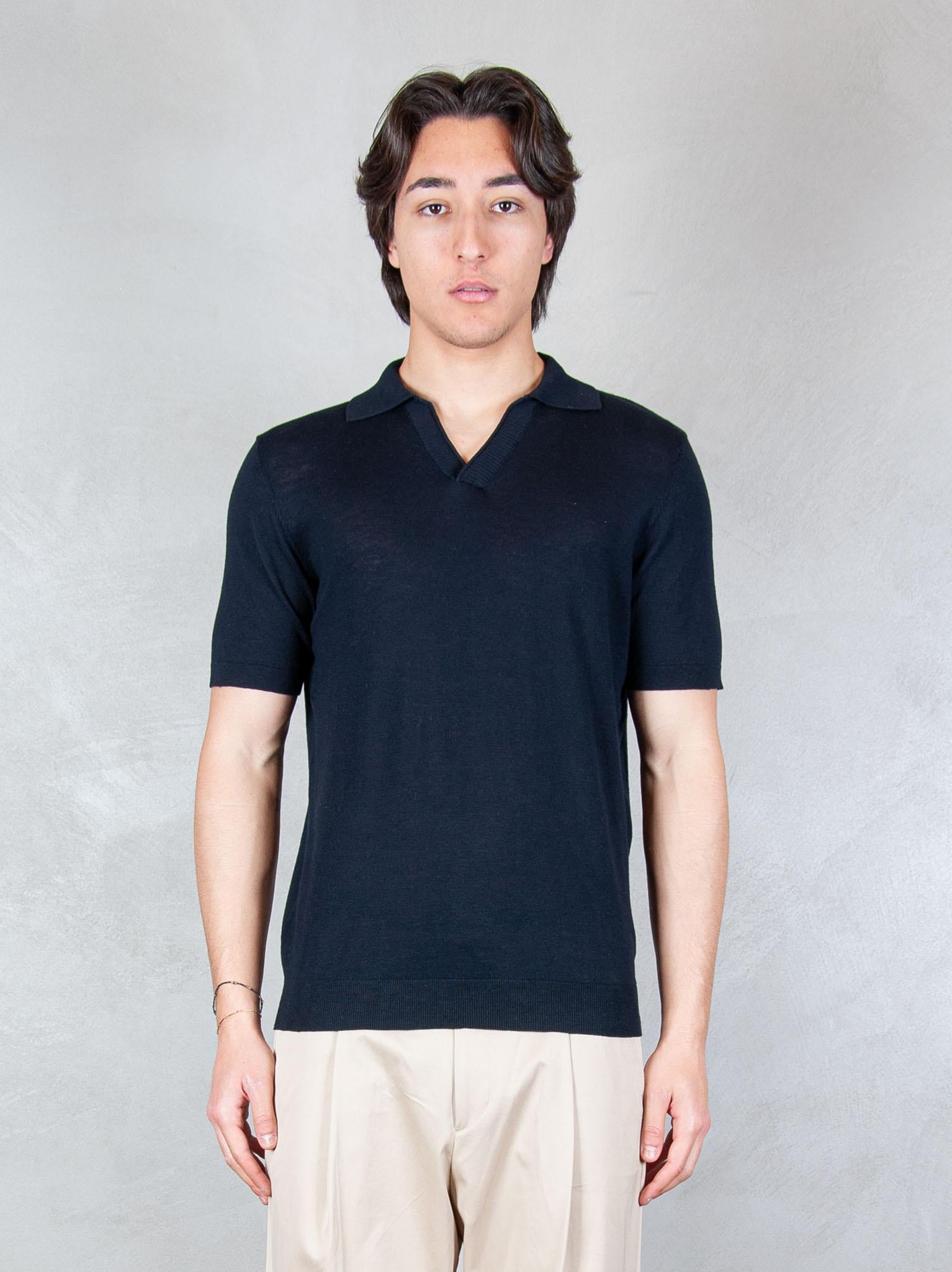 Seinse Maglia Polo Capri Bordino ME3195 BLUE NAVY Seinse 