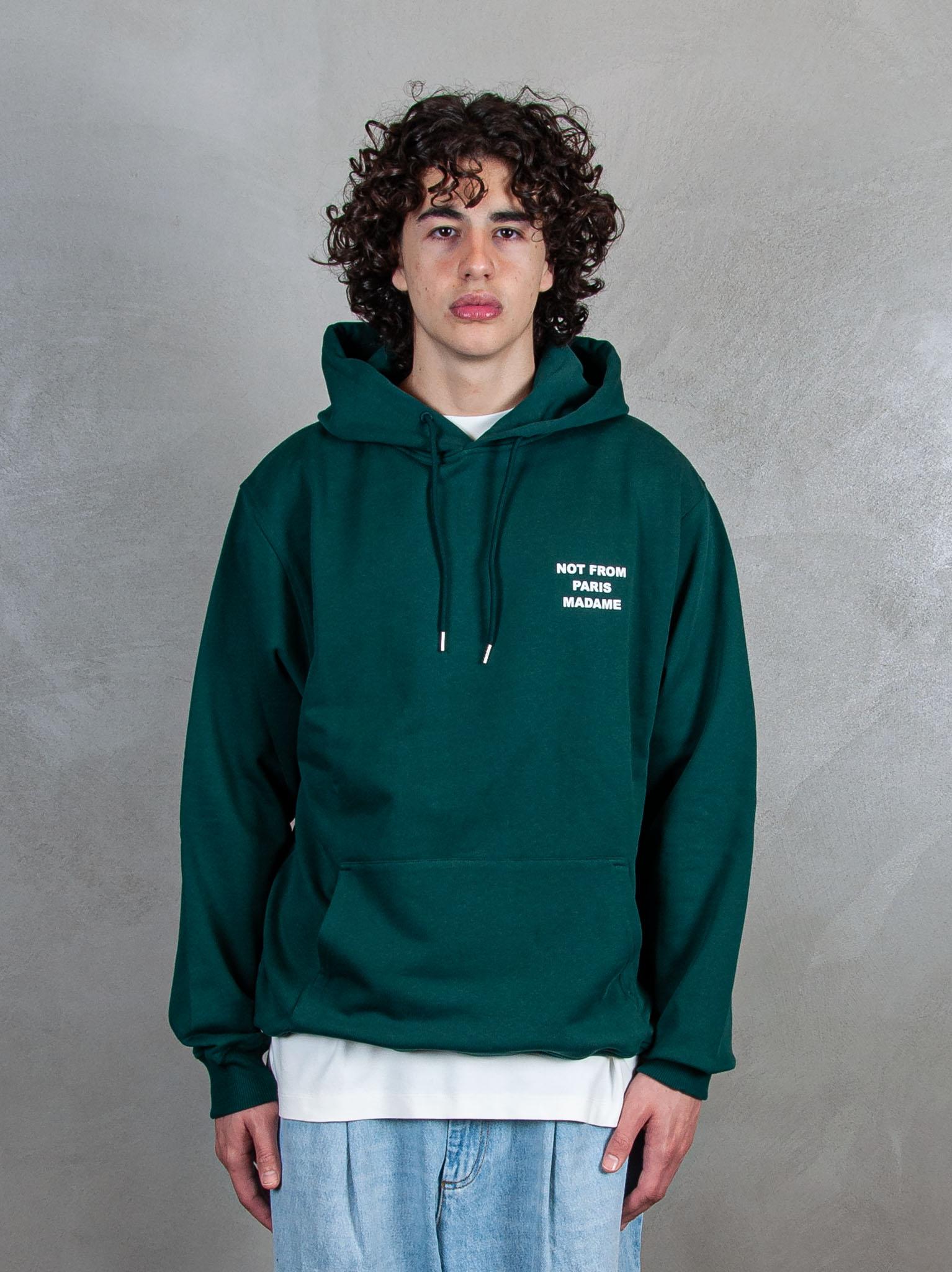 Le Hoodie Slogan HO162-CO127 DGN Drôle De Monsieur 