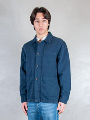 Chesapeak's Overshirt <BR/>Saint Malò SAINT MALO CTN/LIN-NAVY Chesapeak's 