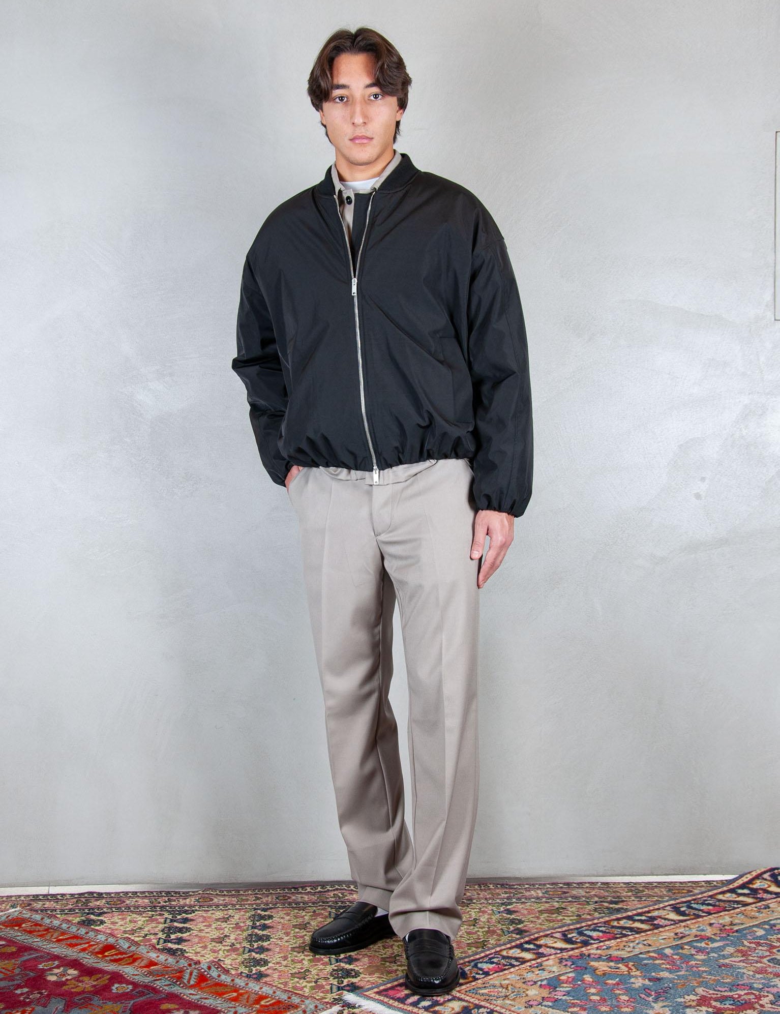 Bomber GIU3477 NERO I'm Brain 