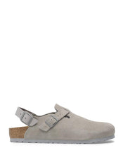 Birkenstock <BR/>Tokio Suede TOKIO SUEDE-STONE COIN Birkenstock 