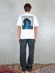 Parra T-shirt <BR/>Nothing Please tee 54305 WHITE Parra 