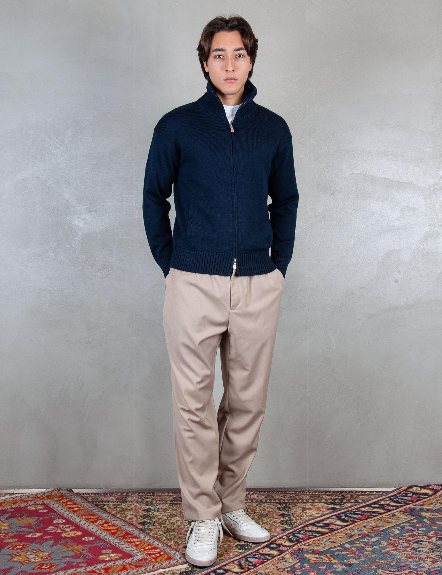 >Giubbotto zip 13124-14283 598 Raphael - Grnsas 