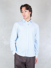 Seinse Camicia <BR/>Rigato CE1116 CELESTE/BIANCO Seinse 