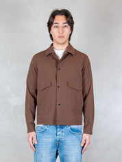 Seinse Giacca <BR/>Overshirt GBE1112 MOKA Seinse 