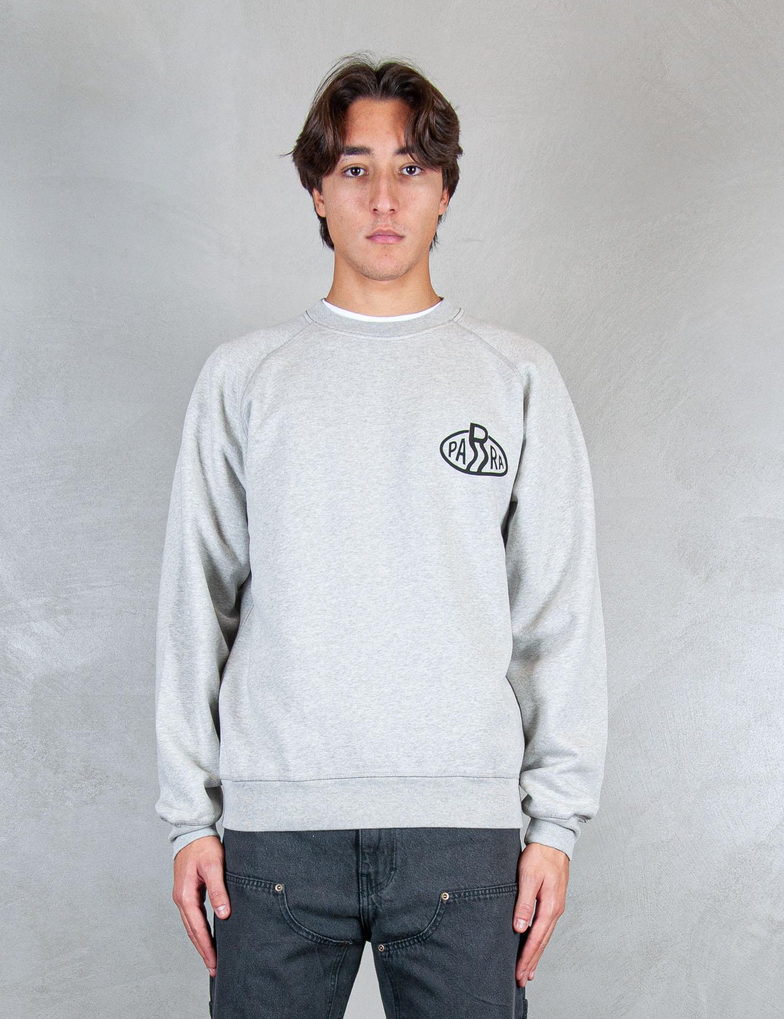 >Legs Logo crewneck 54242 HEATHER GREY Parra 