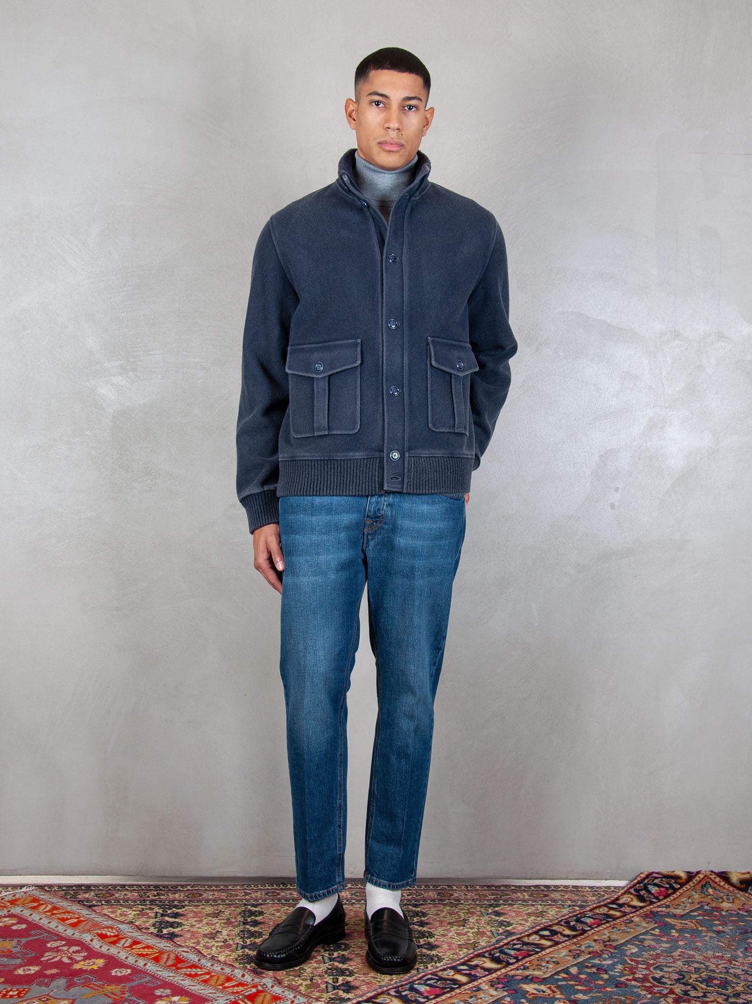 Circolo 1901 Giubbotto Lana Stone Washed CN5123 851 Circolo 