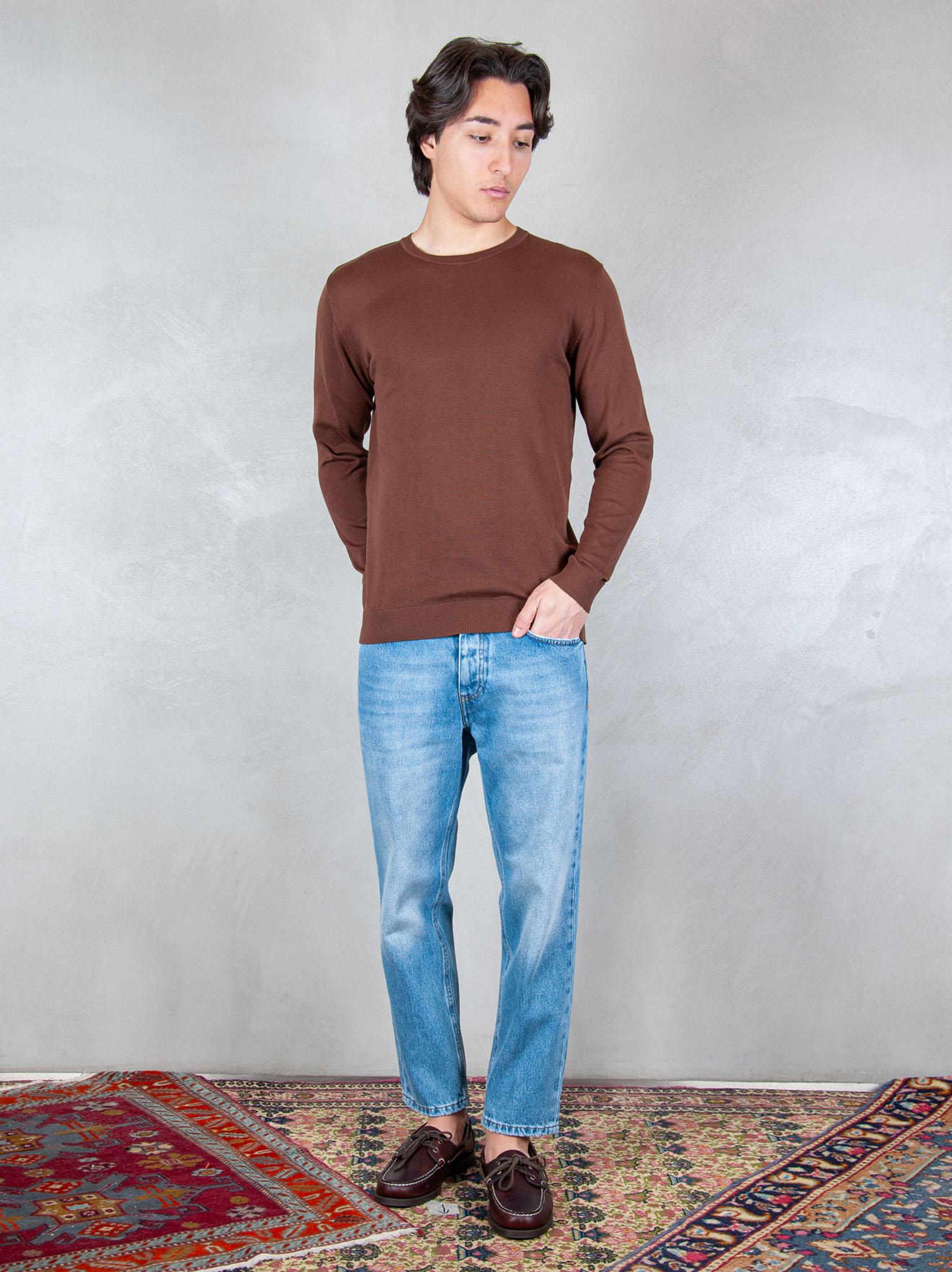 Seinse Maglia Girocollo ME3184 MOKA Seinse 