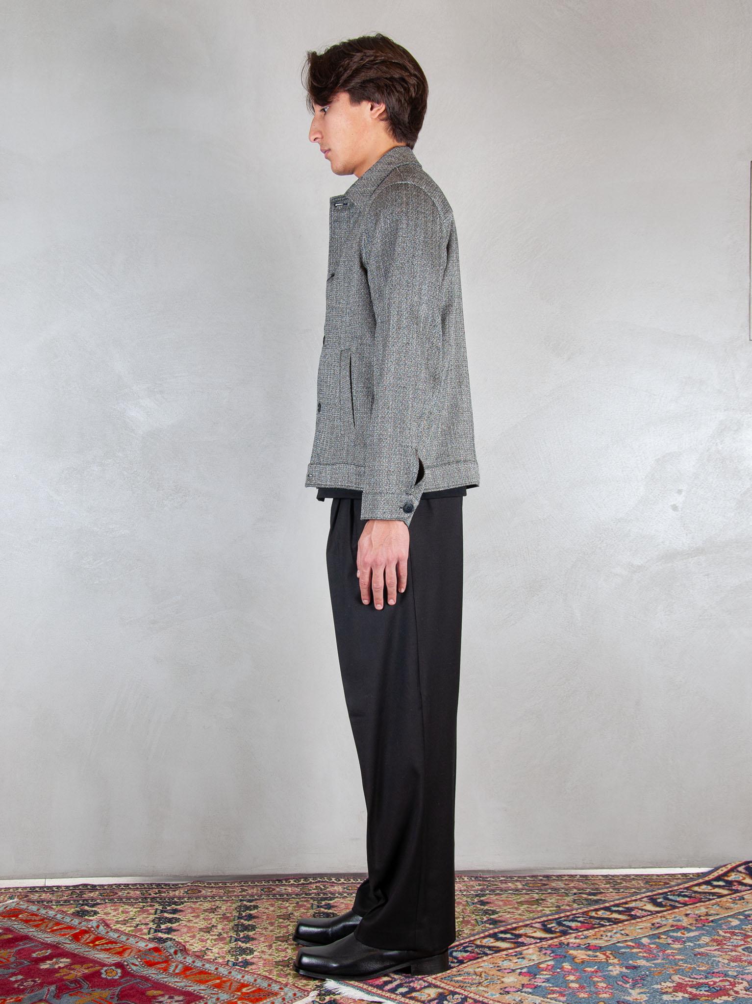 Overshirt CA3448 NERO I'm Brain 