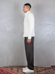 Luigi Gentile Maglia <BR/>Giubbotto Zip e Bottoni LG1206 02 Luigi Gentile 