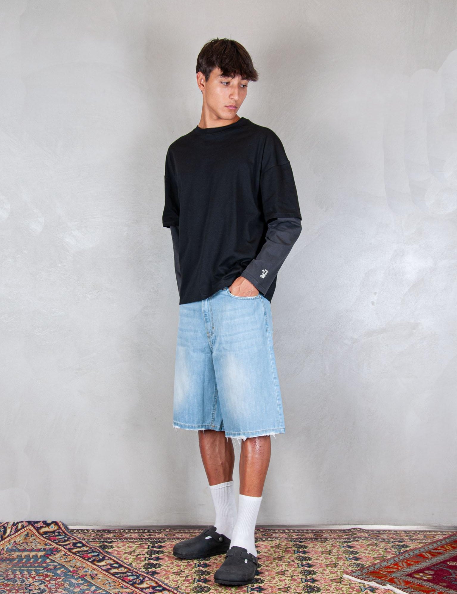 >Double Sleeve DOUBLE SLEEVE NERO Hi Five 