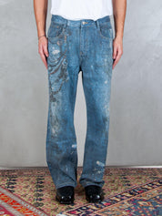 Acupuncture Jeans <BR/>Punker Denim PUNKER DENIM BLU Acupuncture 