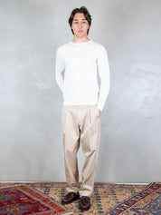 Seinse Maglia <BR/>Girocollo ME3184 OFF WHIITE Seinse 