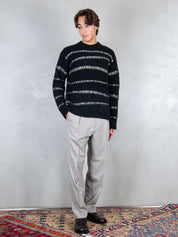 Atomofactory <BR/>Maglia girocollo jacquard FU46 03 Atomo Factory 